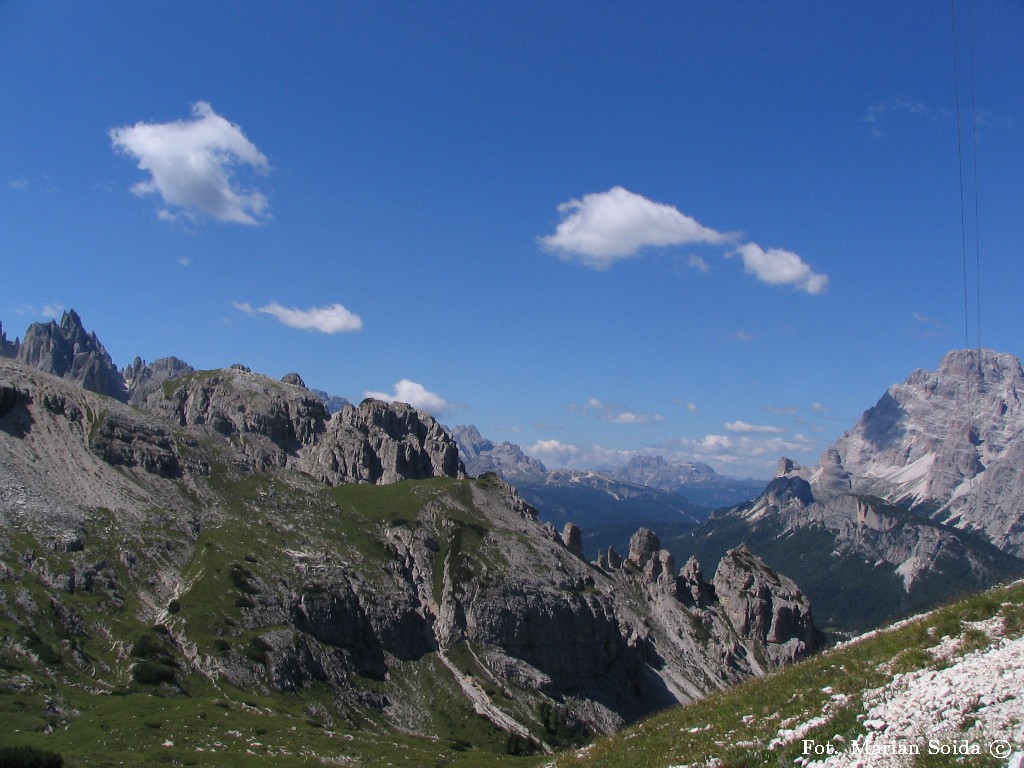 Gruppo del Cadini spod schr. Auronzo