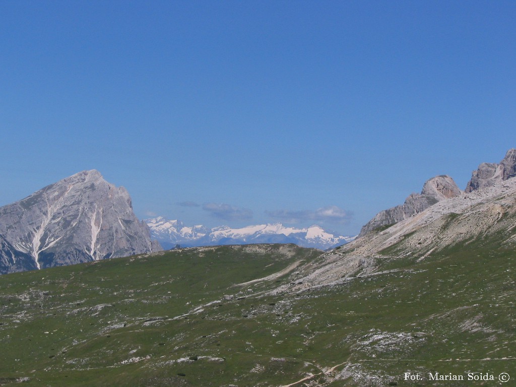 Spod schr. Auronzo na pn.-zach.