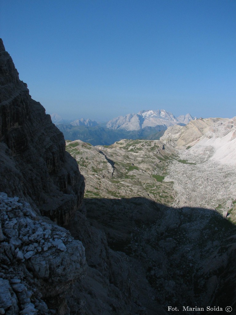 Dolina Travenanzes i Marmolada z Tre Dita