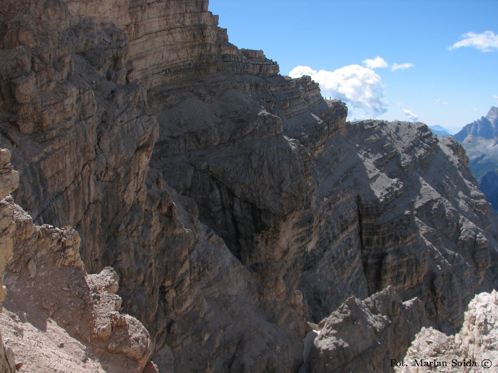 Ściany Torrione Gianni spod Tofana di Mezzo