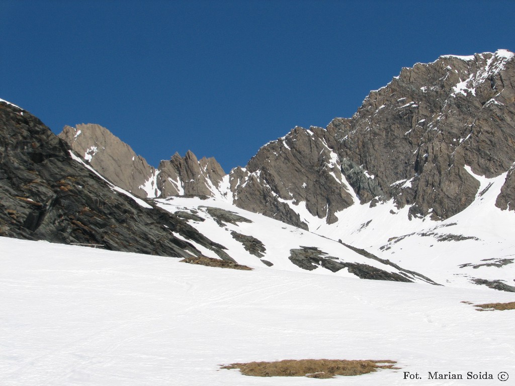 Grań Lange Wand spod Stüdlhütte