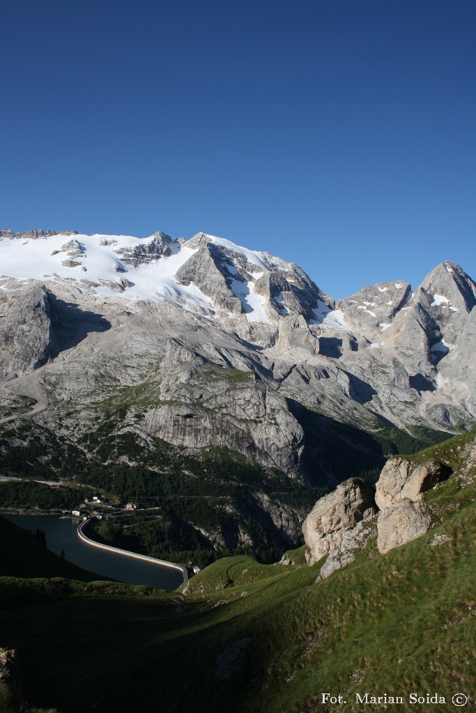 Punta Penia spod Porta Vescovo