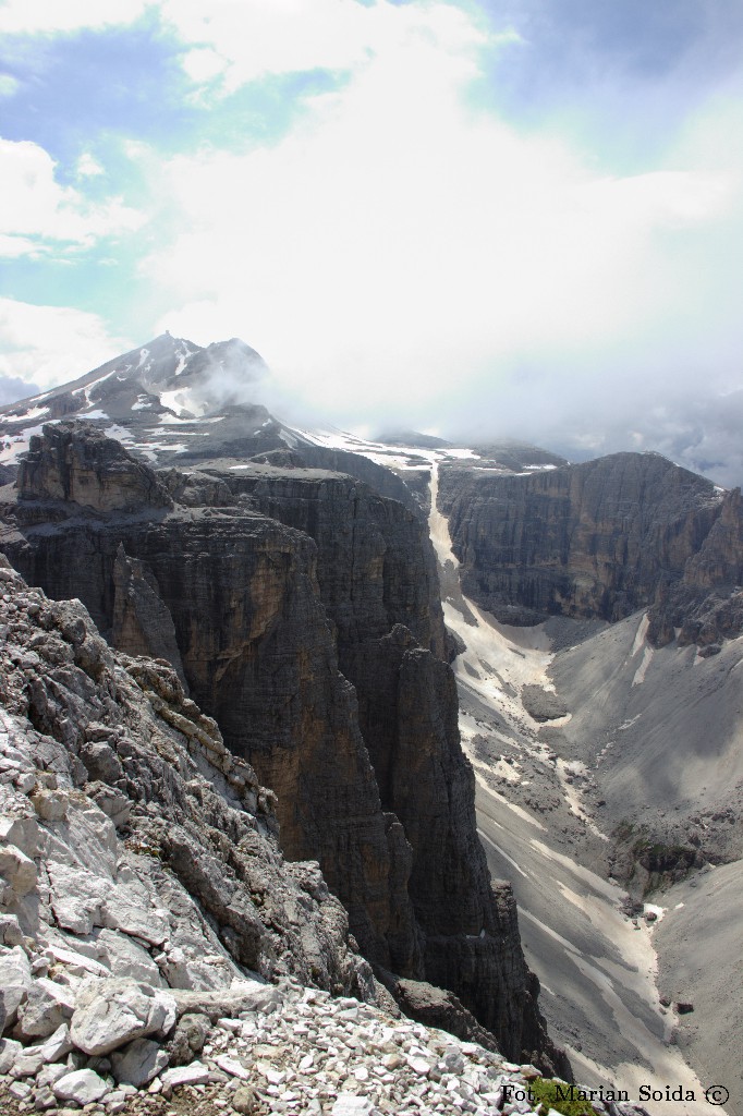 Piz Boe i Val Mesdi z Piz da Lech