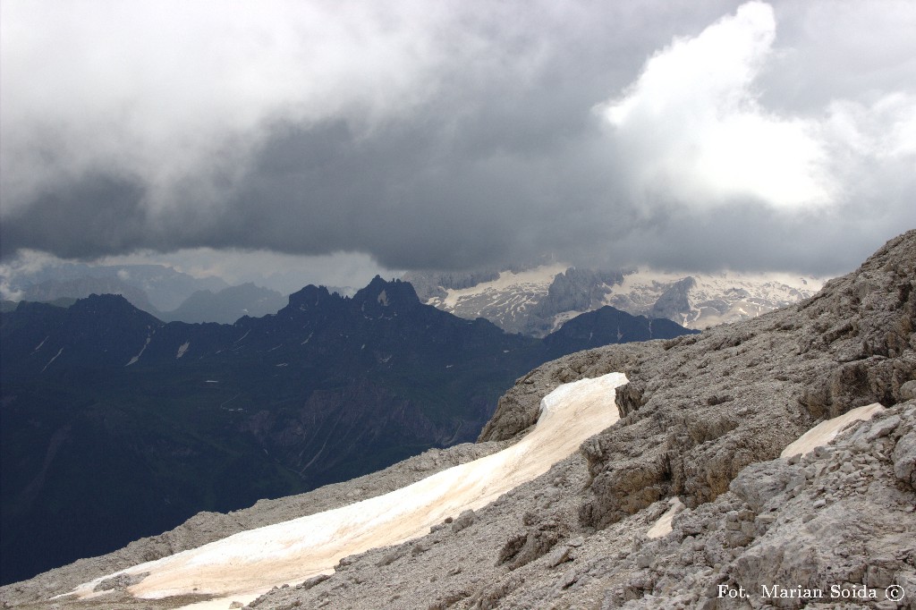 Mesola, Marmolada spod Piz da Lech