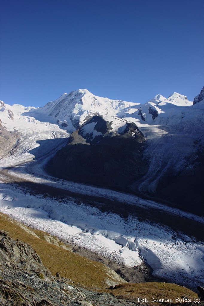 Liskamm, Castor i Pollux z Rotenboden