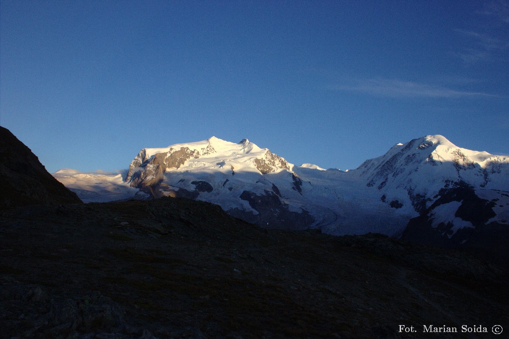 Monte Rosa, Liskamm z Rotenboden