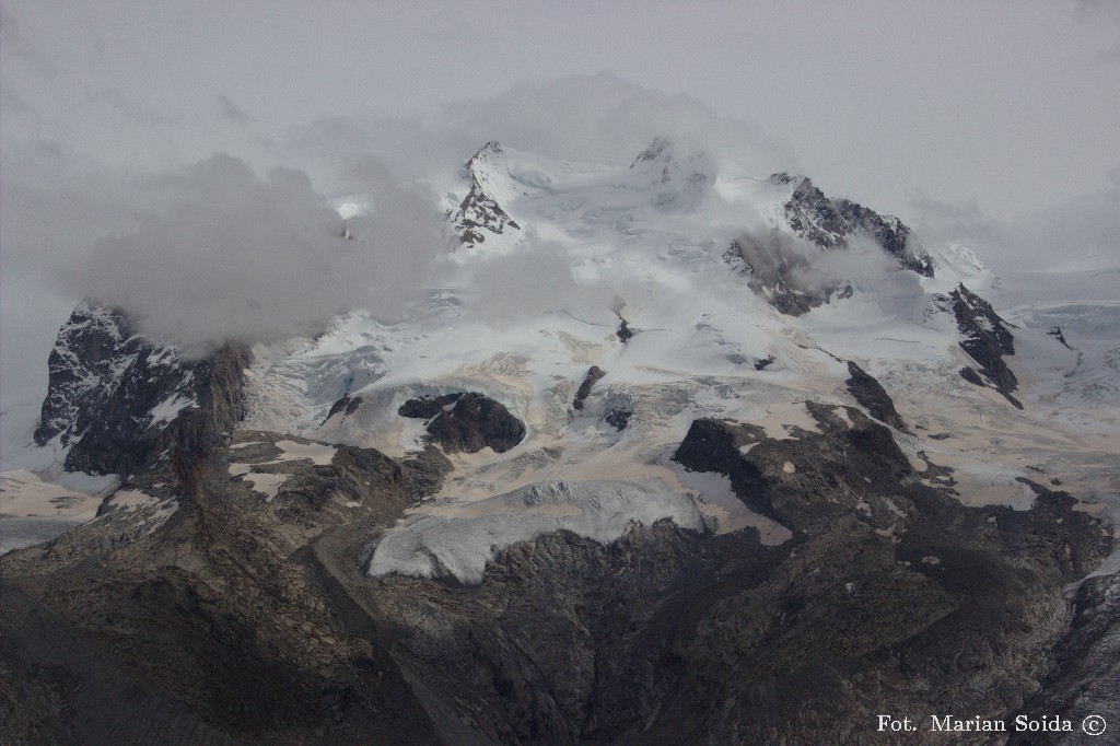 Monte Rosa z Rotenboden