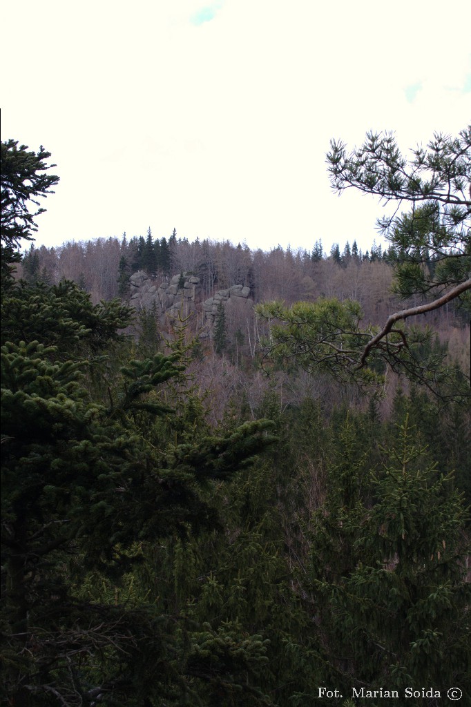 Widok na Skalny Most