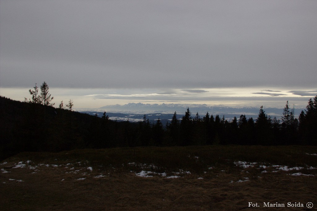 Tatry i Podhale z Hali Kucałowej