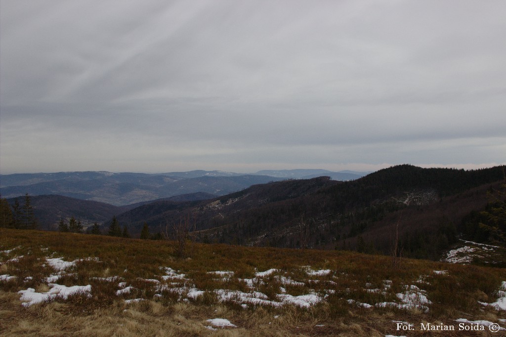 Beskid Makowski z Hali Kucałowej