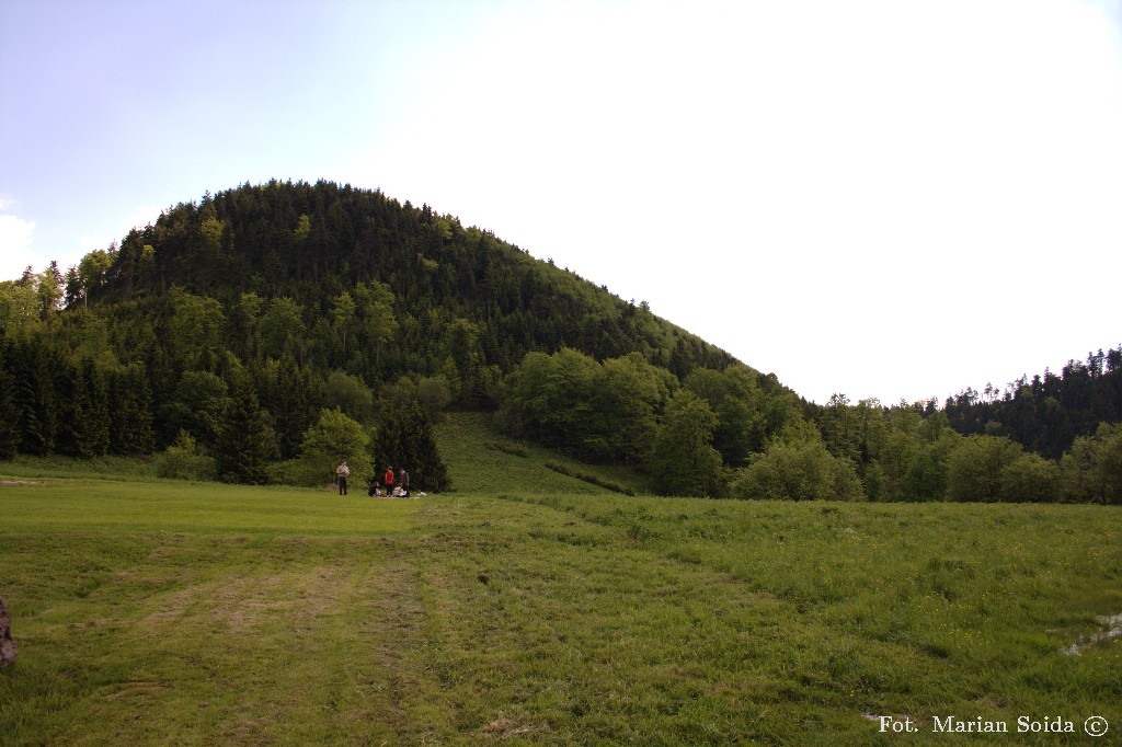 Waligóra - widok spod schroniska