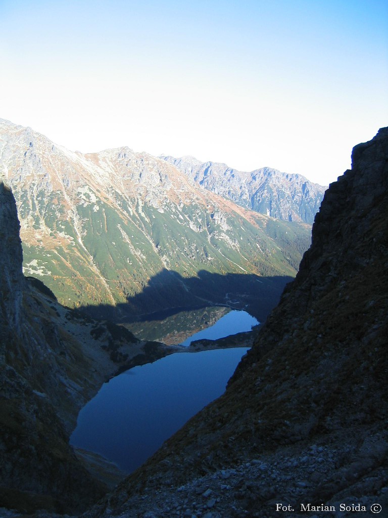 Czarny Staw i Morskie Oko z Buli pod Rysami