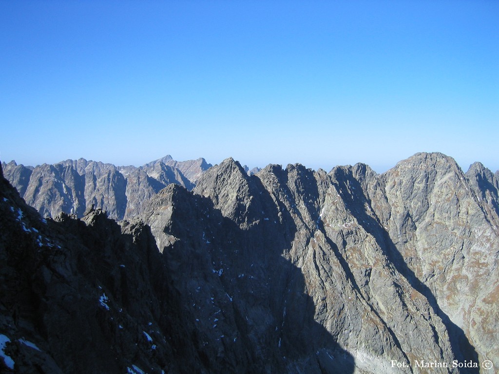 Mięguszowiecka gran spod Rysów