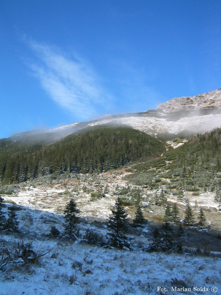 Giewont z Hali Kondratowej