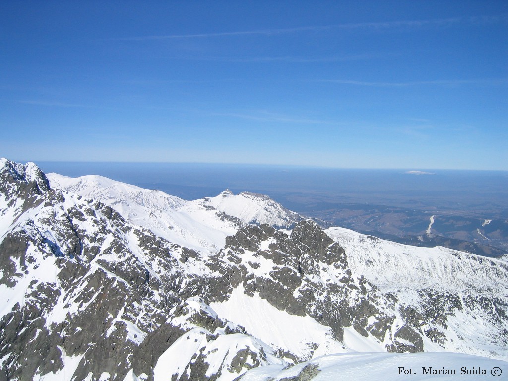 Giewont, Kościelce z Koziego Wierchu