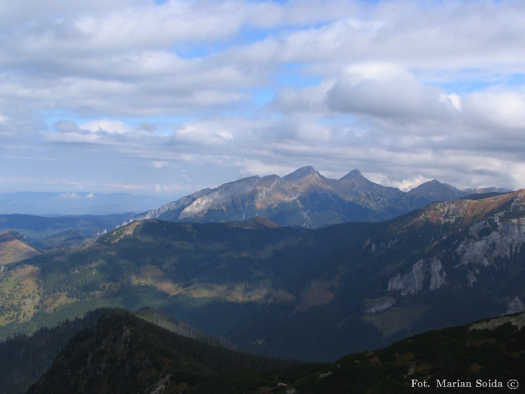 Tatry Bielskie ze Świstowej Czuby