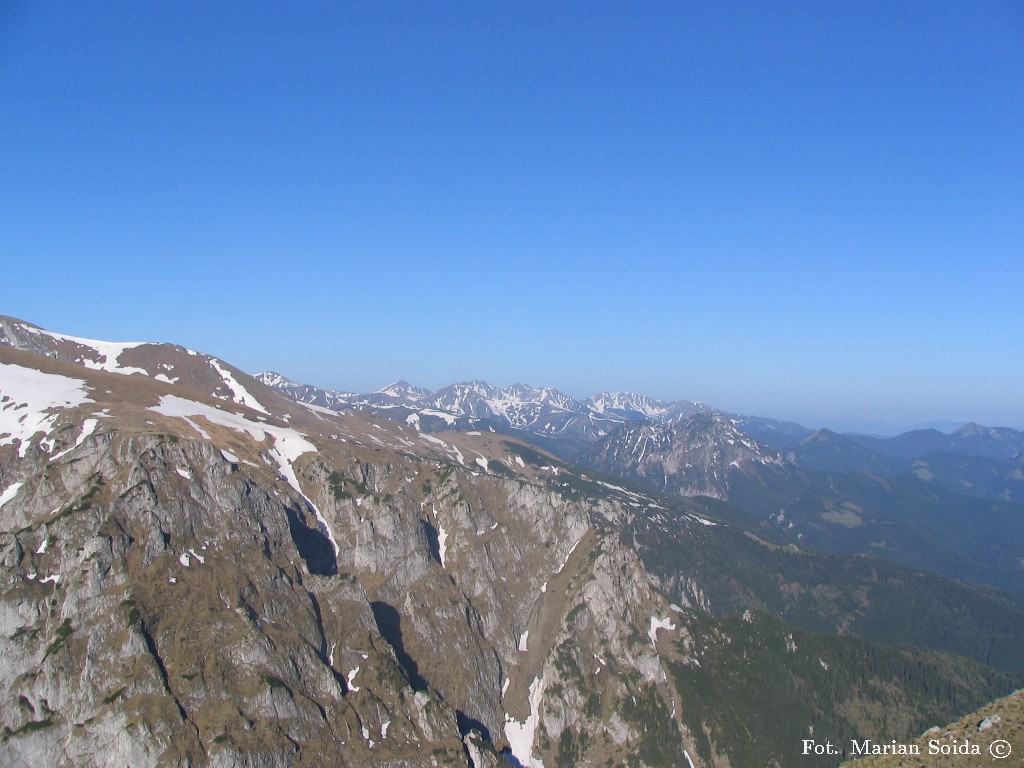 Tatry Zachodnie z Giewontu