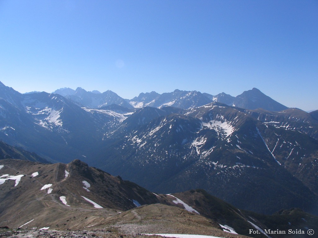 Tatry Wysokie z Kopy Kondrackiej