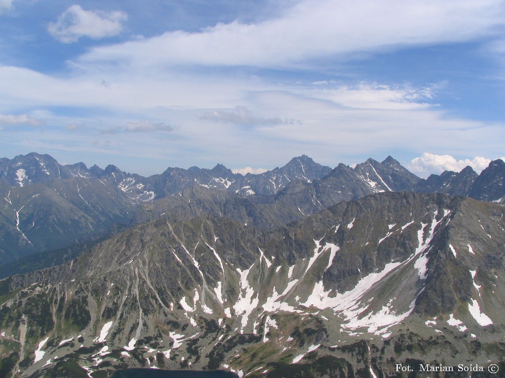 Tatry Wysokie z Koziego Wierchu