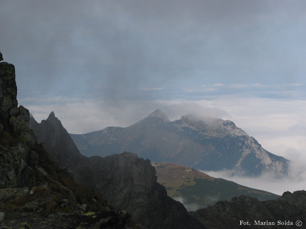 Giewont z Małej Buczynowej Turni