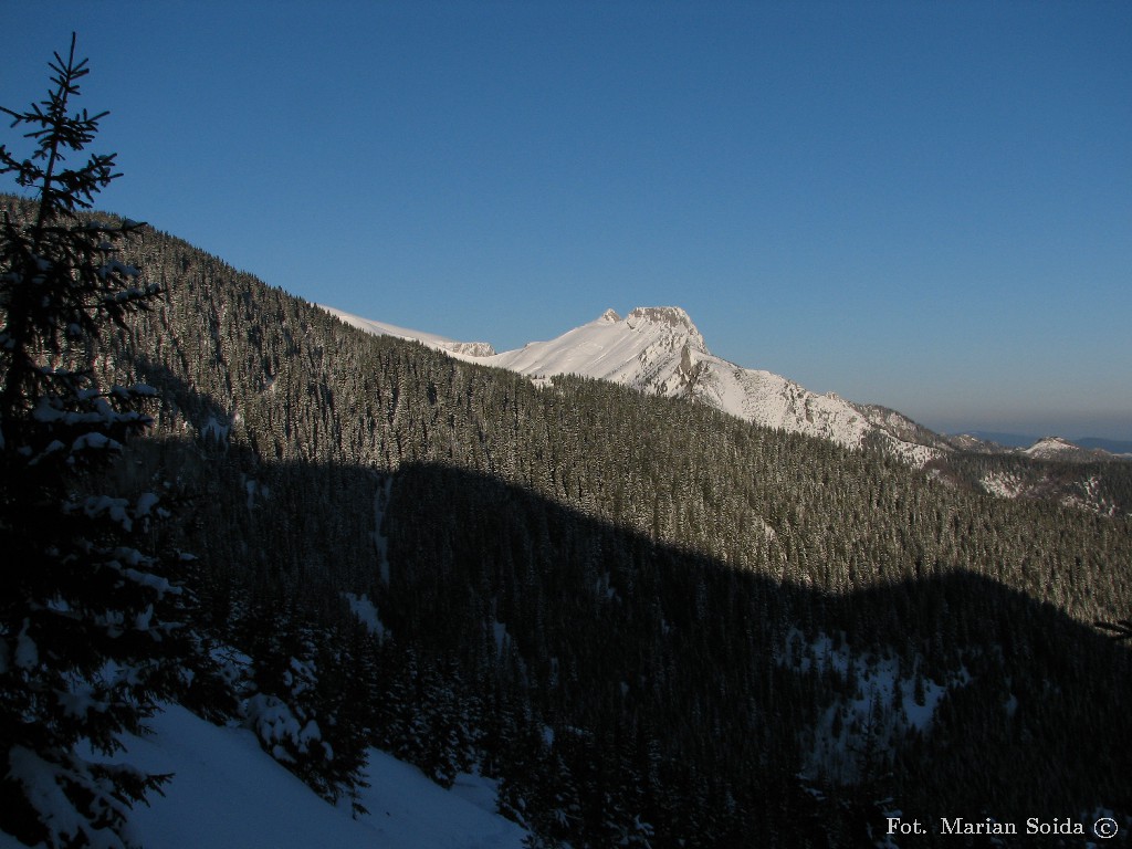 Giewont z nad Doliny Jaworzynki