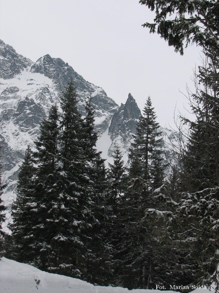 Cubryna i Mnich z nad Morskiego Oka