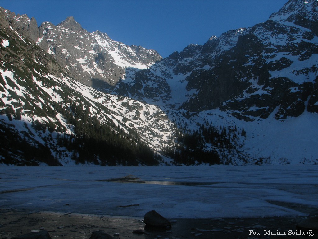 Morskie Oko i otoczenie Czarnego Stawu pod Rysami