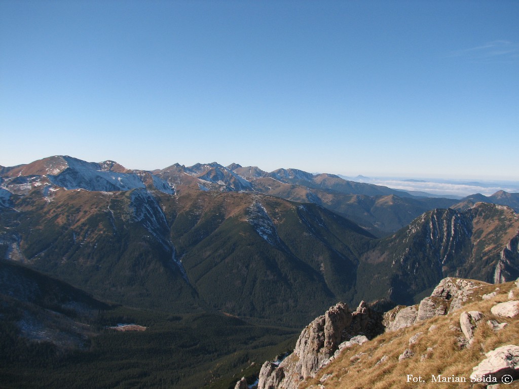 Zachodnie Tatry z Ciemniaka