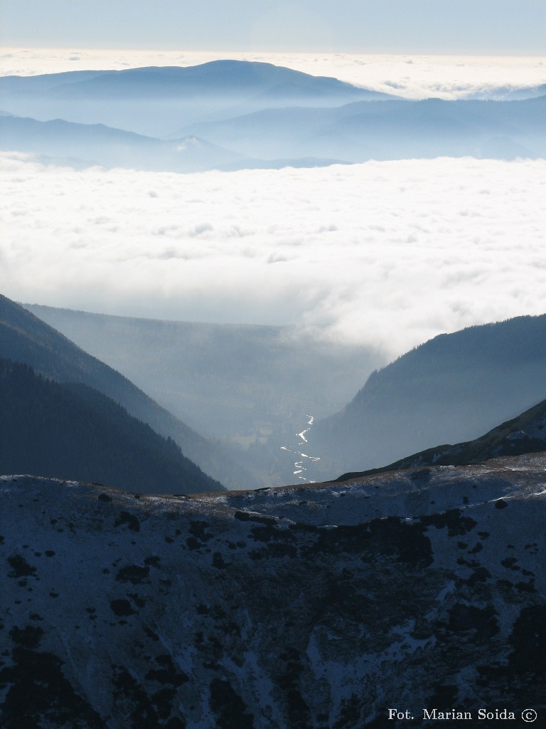 Widok na Niskie Tatry z Krzesanicy