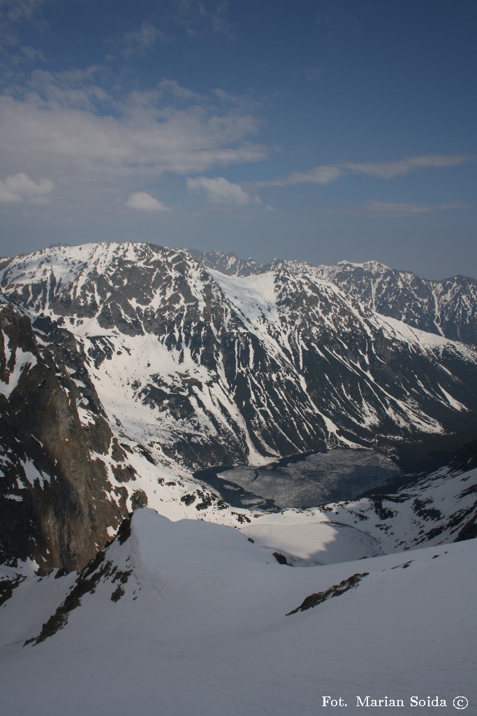 Miedziane i Morskie Oko spod rysy