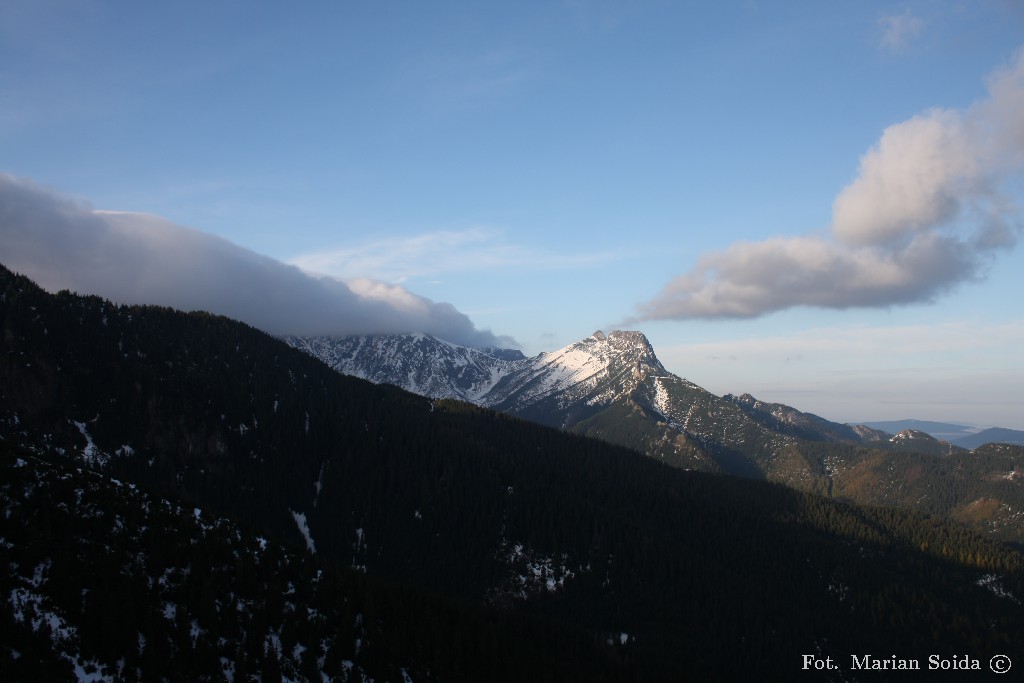 Giewont ze Skupniowego Upłazu