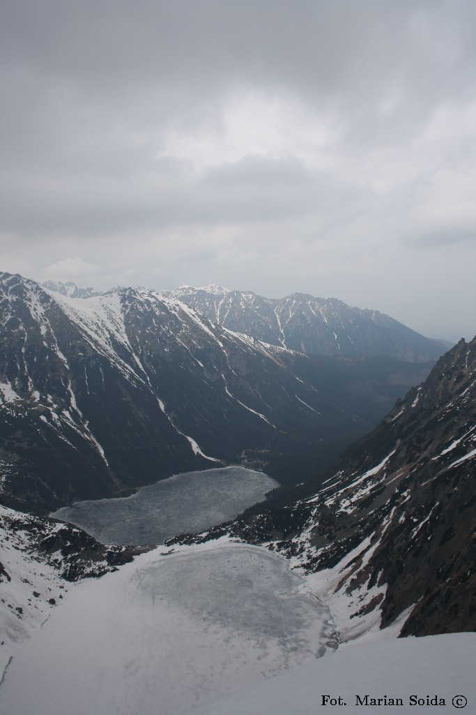 Morskie Oko, Czarny Staw z Buli pod Rysami