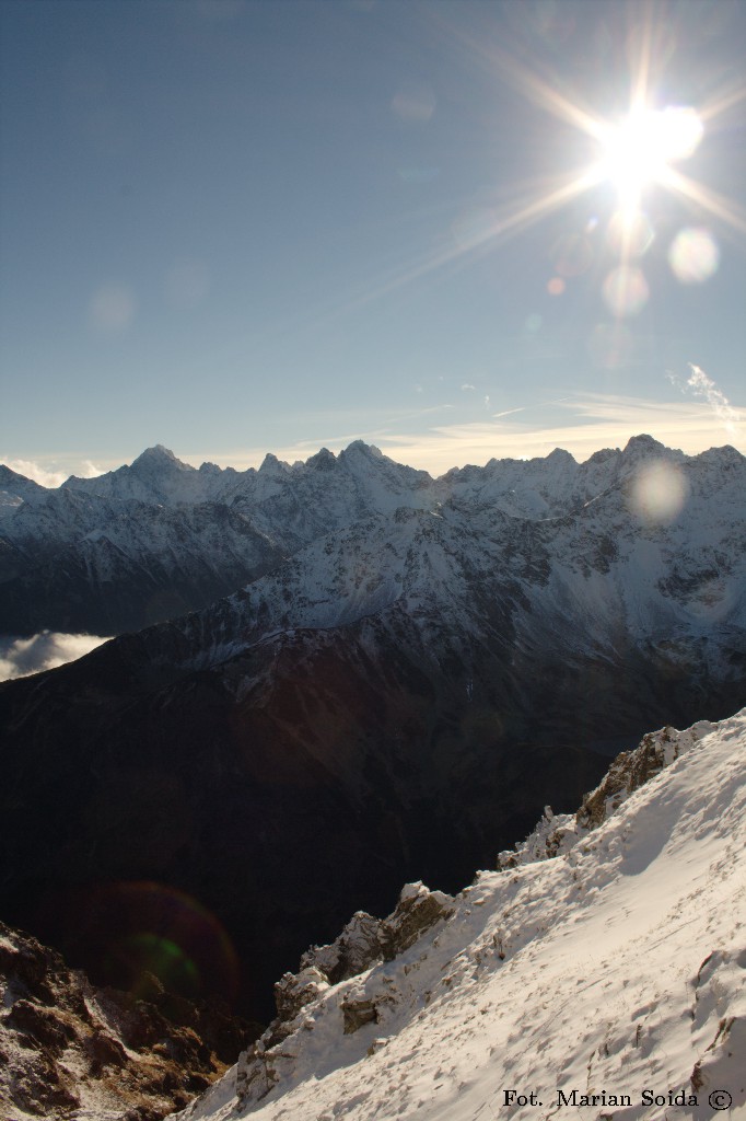 Wysokie Tatry spod Buczynowej Turni