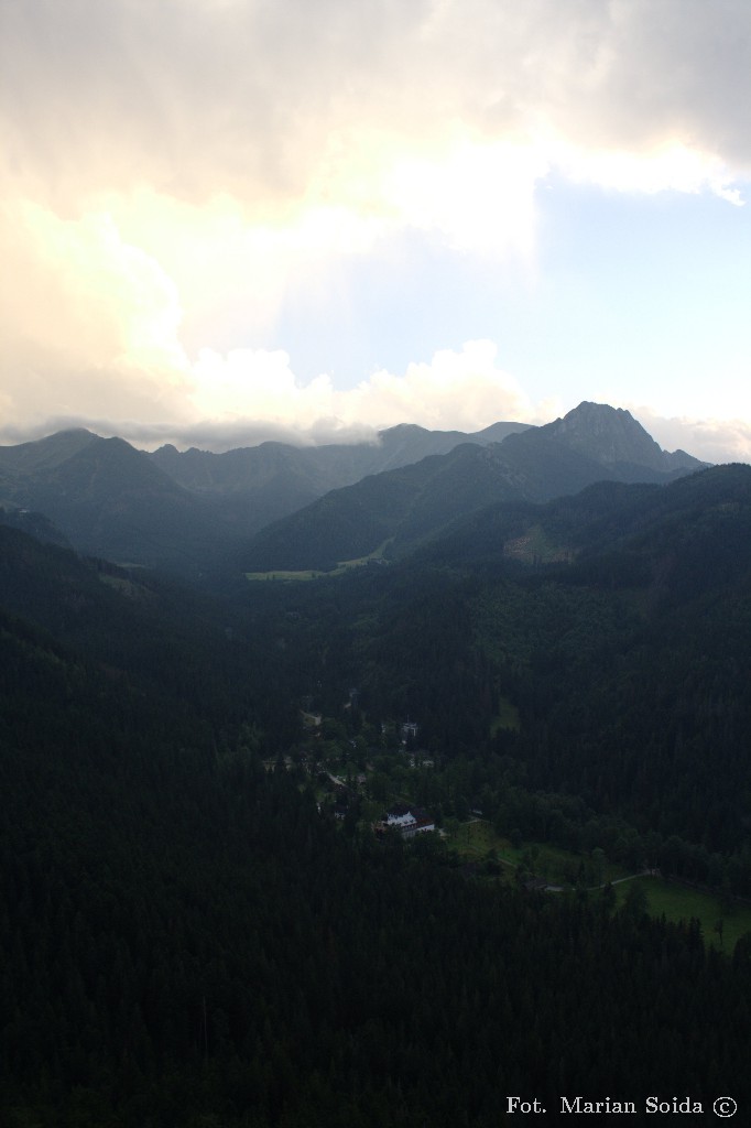 Kuźnice, Giewont i Goryczkowe Czuby z Nosala