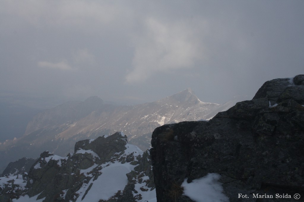 Bielskie Tatry z Przełęczy Przechód