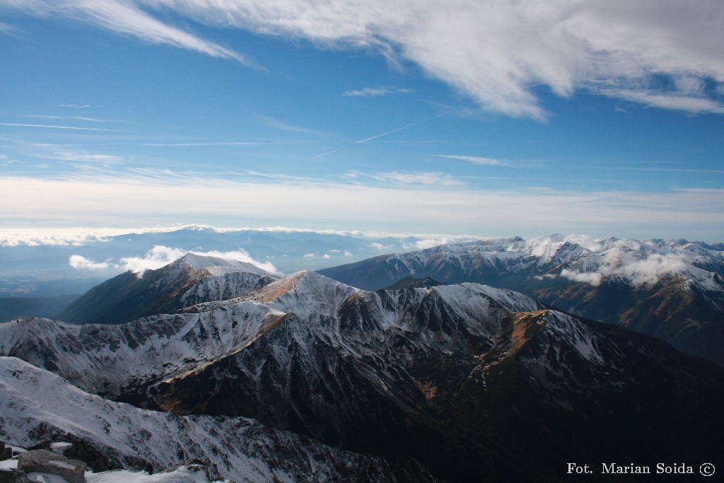 Zachodnie Tatry ze Świnicy