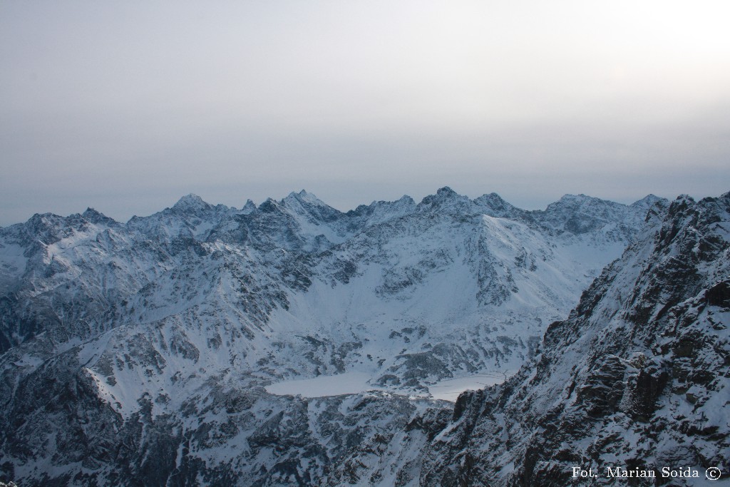 Wysokie Tatry ze Skrajnego Granatu