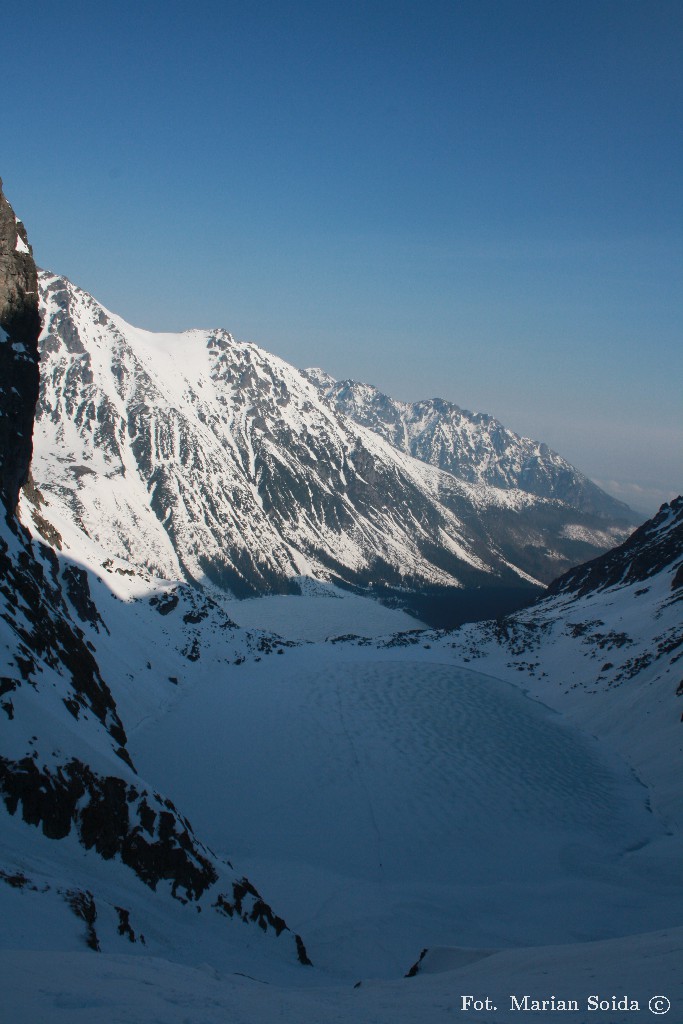 Czarny Staw pod Rysami, Morskie Oko spod Buli pod Rysami