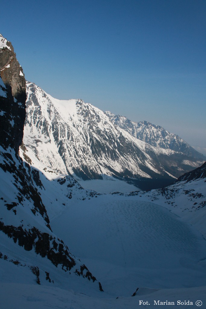 Czarny Staw pod Rysami, Morskie Oko spod Buli pod Rysami