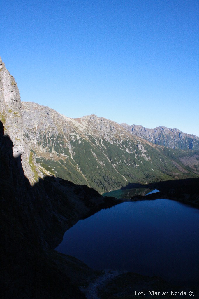 Czarny Staw, Morskie Oko spod Buli pod Rysami