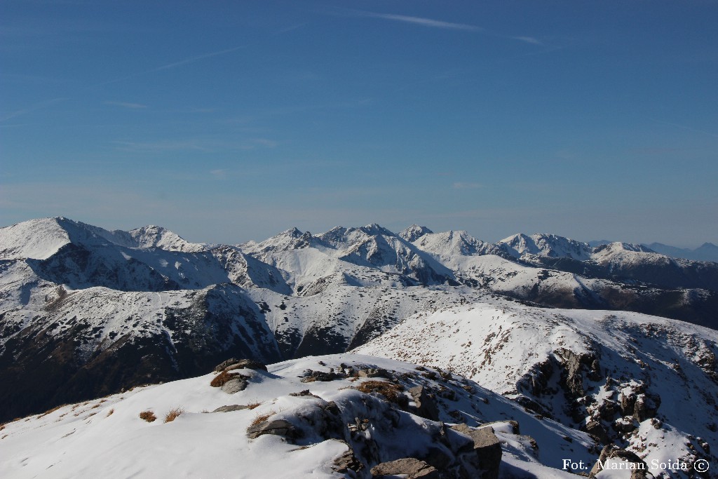 Tatry Zachodnie z Krzesanicy