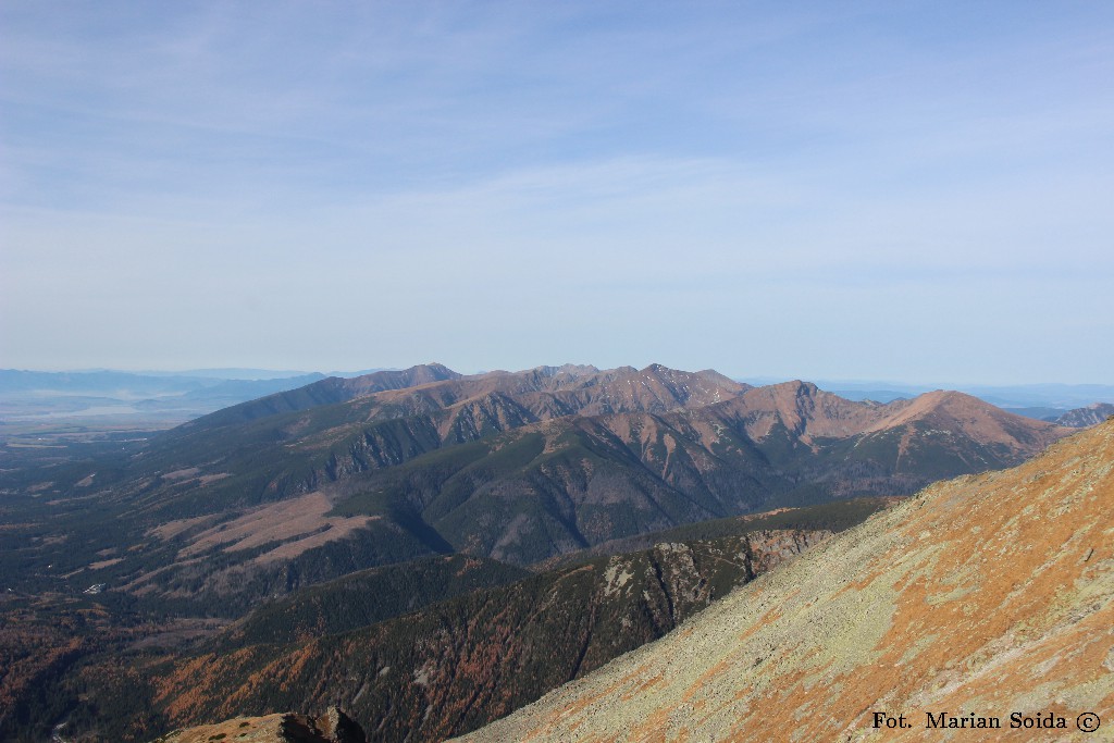 Zachodnie Tatry spod Małego Krywania