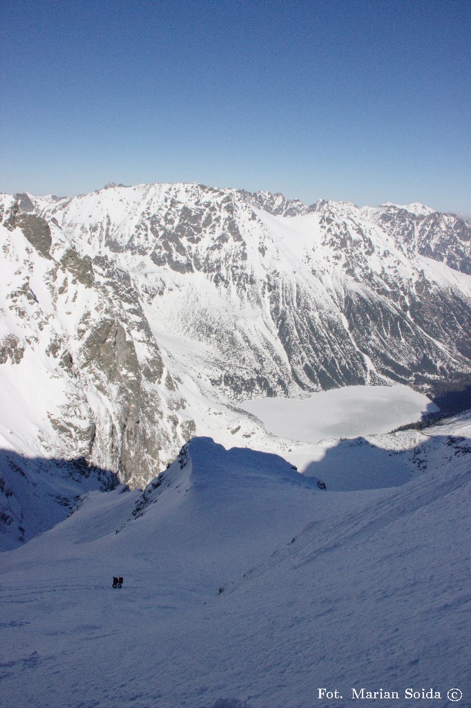 Kazalnica, Miedziane, Morskie Oko z grzędy