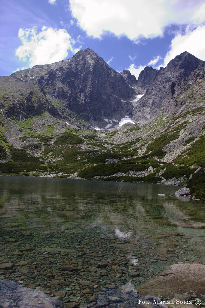 Łomnica, z nad Łomnickiego Stawu