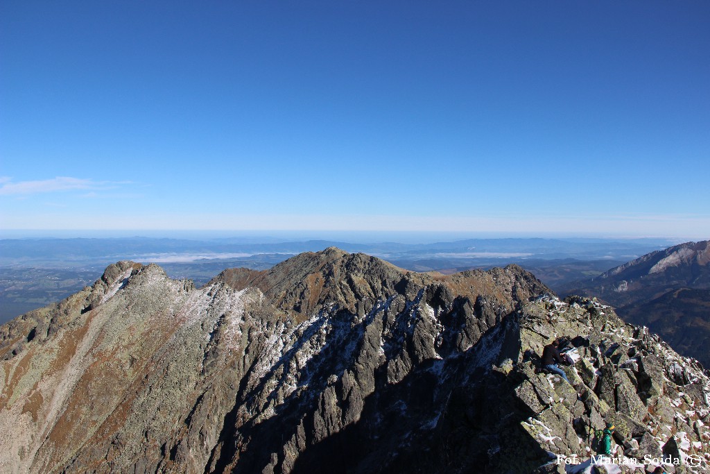 Panorama z Koziego Wierchu - Żółta Turnia, Granaty, Koszysta