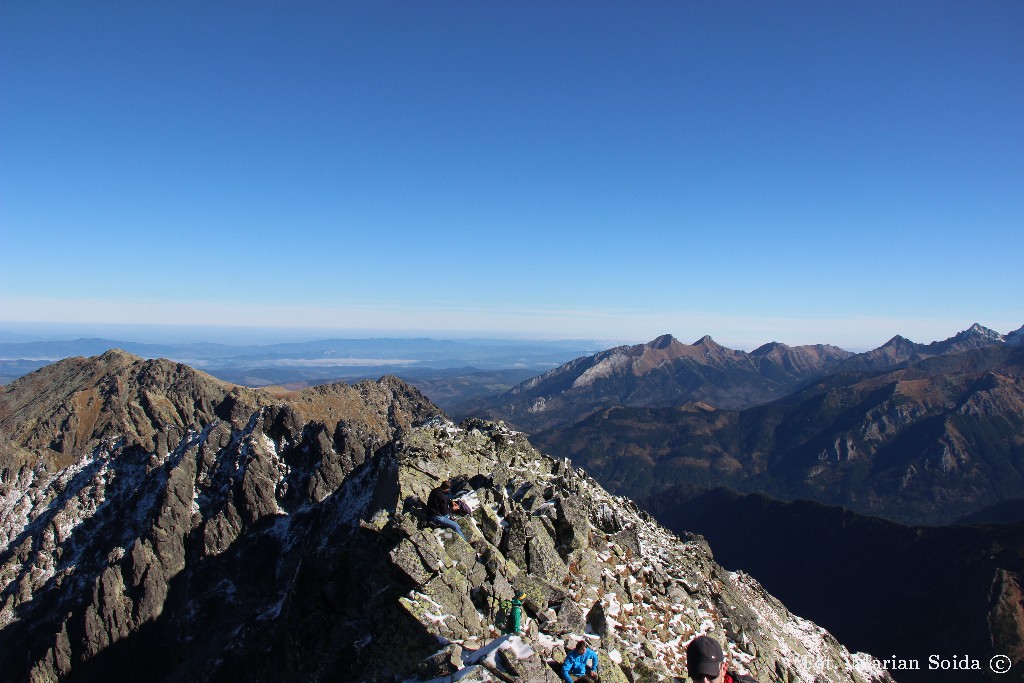 Panorama z Koziego Wierchu - Koszysta, Tatry Bielskie