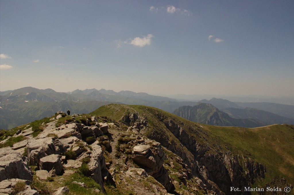 Zachodnie Tatry z Krzesanicy