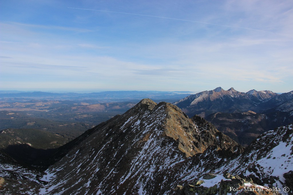 Pośredni i Skrajny Wołoszyn, Tatry Bielskie z Wołoszyna