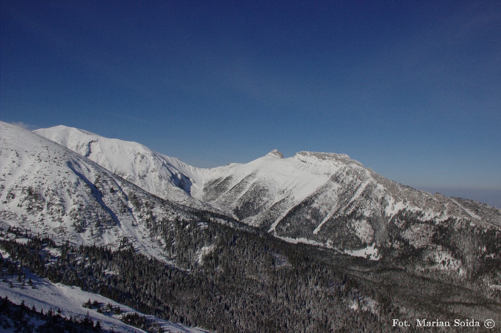 Kopa Kondracka, Giewont spod Suchej Czuby